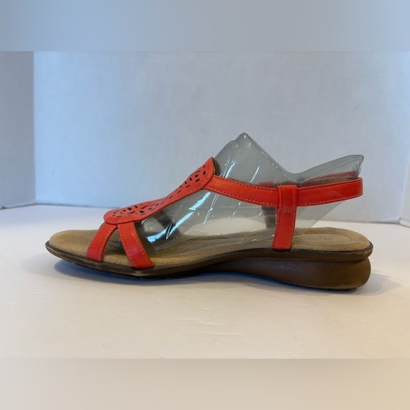 Naturalizer Jarreau Orange open toe sandals size 9 M - Picture 2 of 11